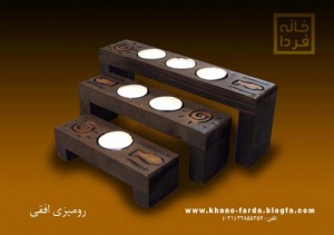 شمعدان های چوبی وارمر خور - WOODEN TEA LIGHT CANDLE HOLDER