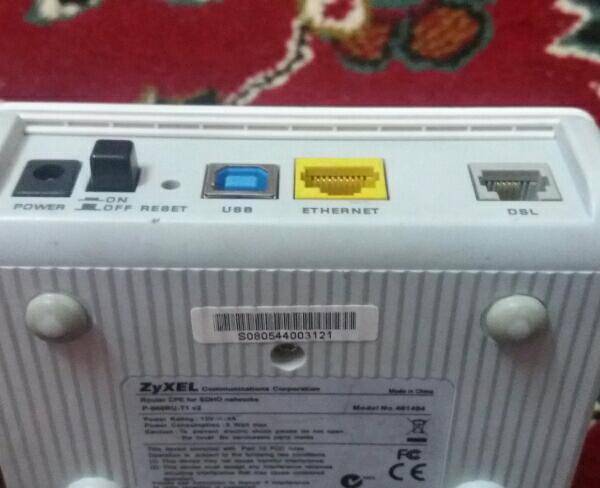 مودم Zyxel مدل P-660RU-T1 v2