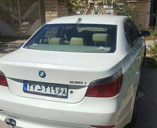 bmw 525 i مدل ۲۰۰۵. ترخیص ۲۰۰۸