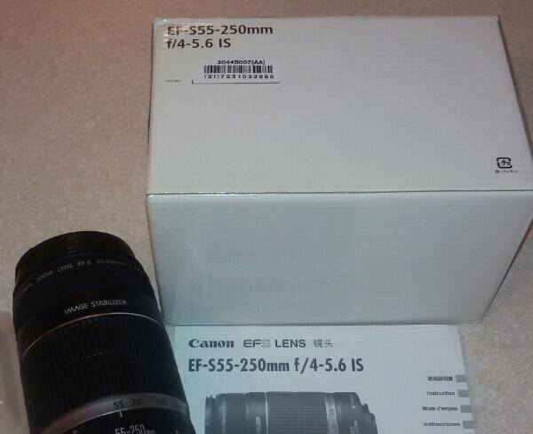 EF-S 55-250mm Canon Lens