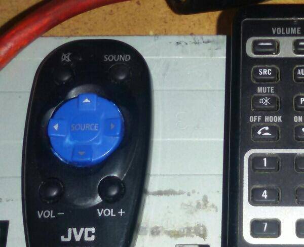 کنترول اصل jvc