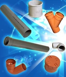 Above and below ground pvc pipe in UK