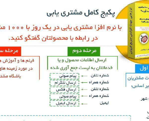 نرم افزار مشتری یابی