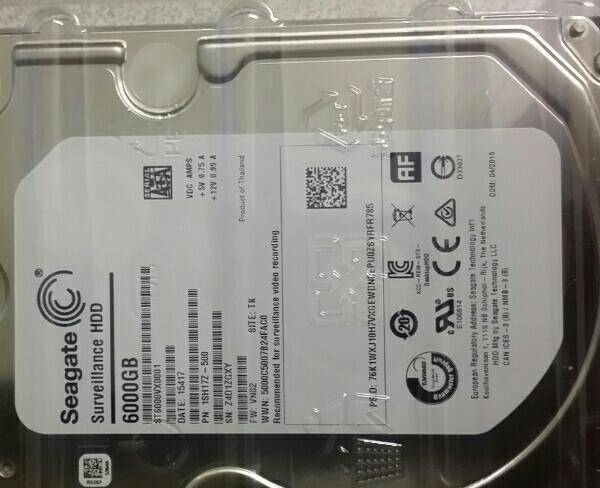 HDD internal sata3 surveillance 6TB