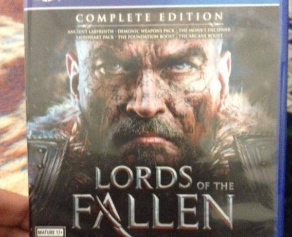 بازیps4: lords of the fallen complete edition