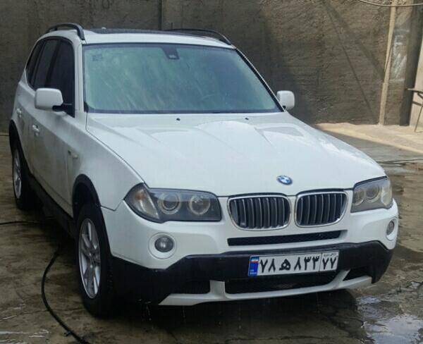 BMWx3 ۲۰۰۸ سفید